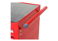 赤い用具キャビネットの箱、道具箱の箱のキャビネットの鐘軸受け引出しのスライドの大きい圧延を立てて下さい