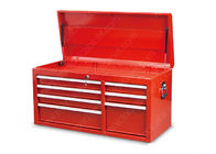 PreCut引出しはさみ金移動式用具の貯蔵、赤い道具箱の上のキャビネット1045*450*526 Mm